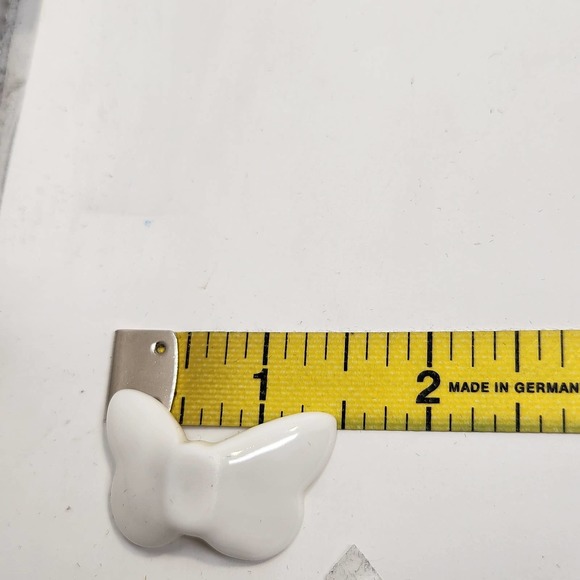 Butterfly White Ceramic Trinket Gift You Make My Heart Flutter Love Mini - Picture 4 of 5